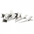 ANNIE SINGLE PRONG CLIPS 12 PCS #3169 DURABLE METAL HAIR CLIP