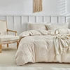 100% Polyester Home Bedding Quilts Cover+ Pillow case  Jacquard Cut Fabric. US EU Drop Shipping Clipping & Carving 3pcs Duvet Cover Set