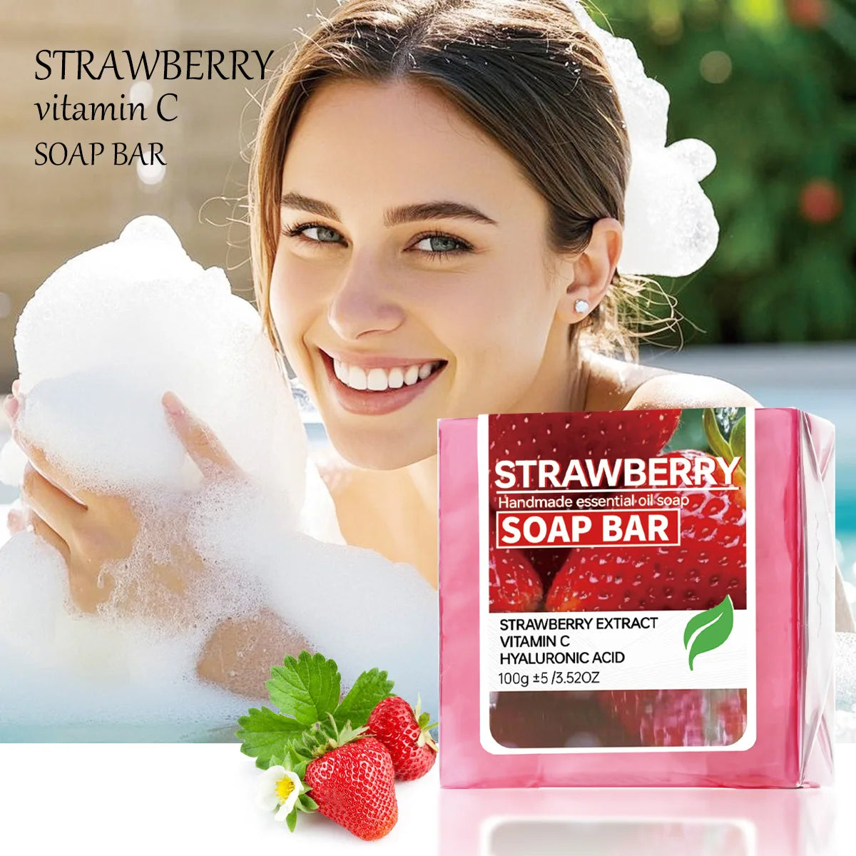 Home Made 100g Organic Facial Skin Care Acne Turmeric Soap Bath Soap Whitening Bath Soapwith Papaya Ginger Rice Honey