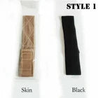 Non-Slip Dark Brown Velvet Lace Wig Band