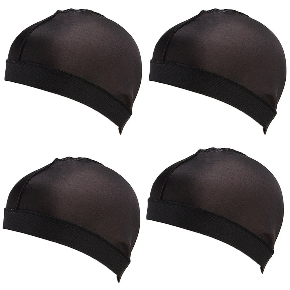 Solid Wave Caps Men Pure Color Caps  Elastic Breathable Wave Caps Polyester Multicolor Durag Cap Men Outdoor Wave Caps