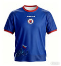 Haiti Soccer Jersey 2026 Grenadiers Short Sleeve Sport T-Shirt Gym Training Workout Athletic Fitness Running Tops Moto Quick Dry Sportswear