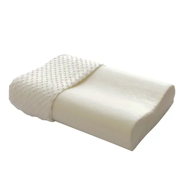 Comfortable Memory Foam Sleeping Pillow Adjustable Side Sleeping Pillow Relieve Neck and Shoulder Pain Orthopedic Curve Neck Support Pillo