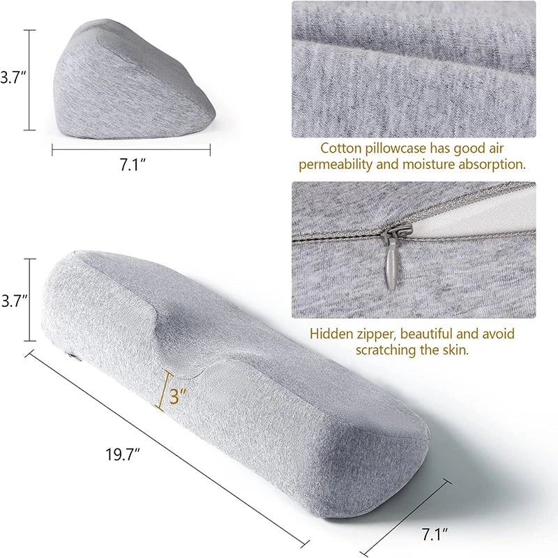 Super Comfortable Cervical Pillow, Memory Foam Contour Pillow, Bed Pillows for Side Sleeper Ergonomic Orthopedic Sleeping Pillow, Neck Pillow