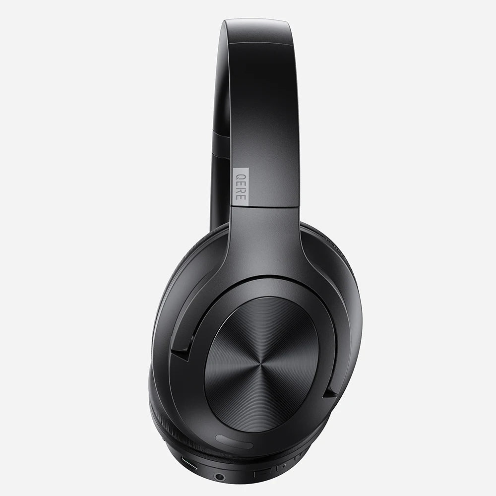 Active Noise Cancellation HiFi Wireless headphones QERE E80 Earphone bluetooth 5.3 ANCHi-Res Audio Over the Ear Headset 70H 40mm Driver2.4G