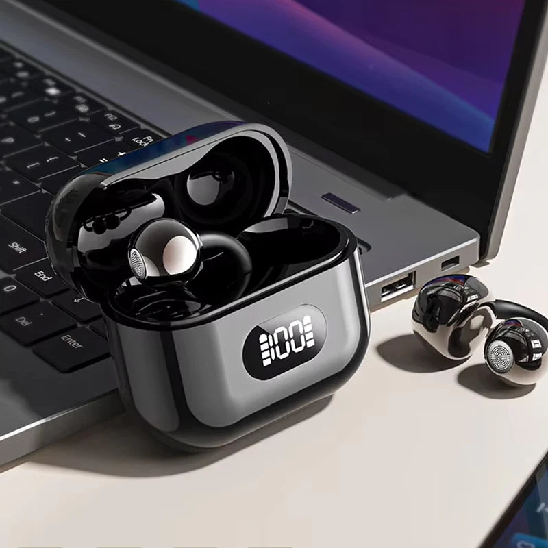 Mini Earbuds Wireless with LED Display Long-Battery Life Clear Calls Headphone for Business Welcome Deal Headset New Electronics