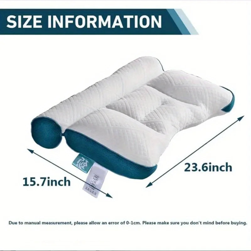 Cervical Vertebra Pillow Core Super Ergonomic Pillow Orthopedic Cervical Contour Pillow Neck Pillow for Neck Relief