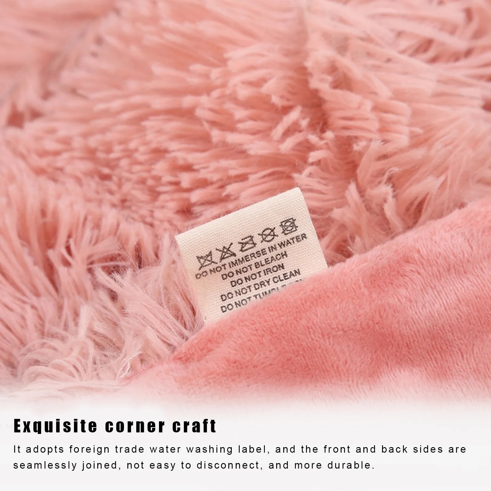 Fuzzy Fur 1PCS Super Soft Faux Elegant Cozy With Fluffy Throw Blanket Bed Sofa Bedspread Long Shaggy Soft Warm Bedding Sheet
