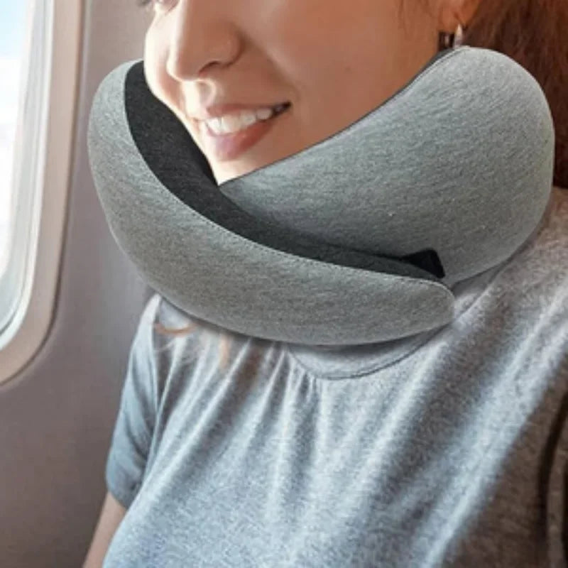 Super Travelling sleeping Neck Pillow Car Neck Memory Foam Pillow U-Shaped Portable Auto Headrest Pillow Adjustable
