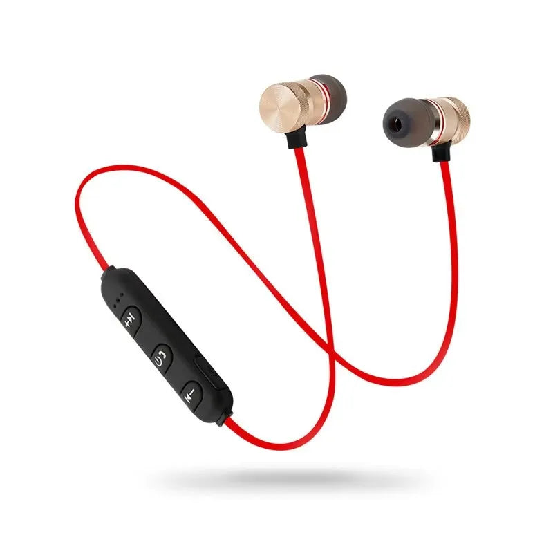 Athletic Earphone1/2/3/4pcs Bluetooth Neckband Magnetic Wireless Earphones Stereo Earbuds Music Headphones With Mic For Xiaomi