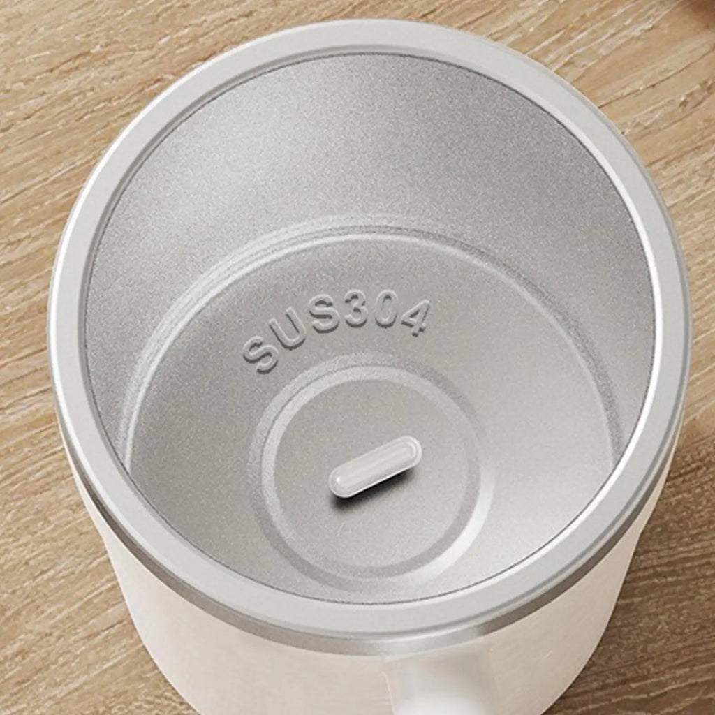Large 400ml Self Stirring Coffee Mug Electric Stainless Steel USB Rechargeable with LCD Thermometer for Mixing Tea Milk Hot Chocolate