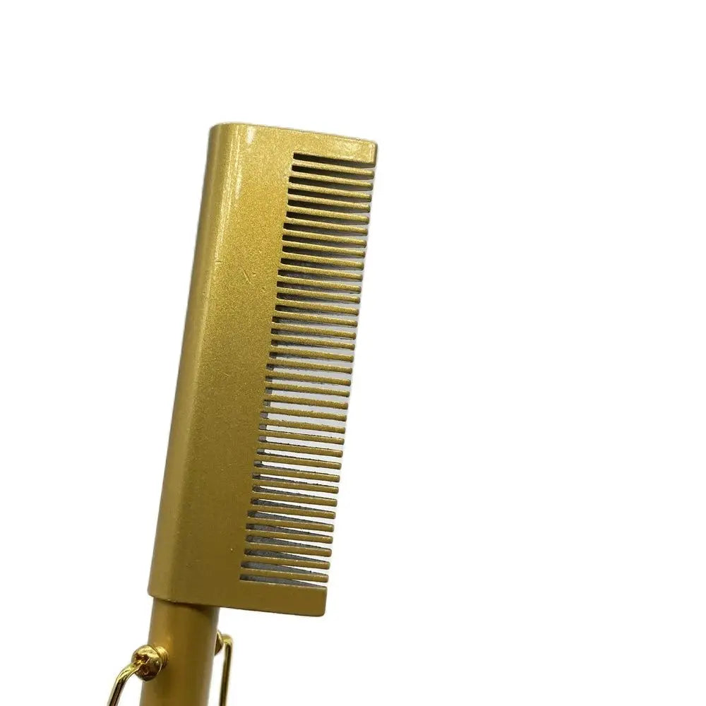 Combo Hot Comb Hair Straightener Brush Hot Comb Pressing Electric Heat electric hair brushes Styling Tools