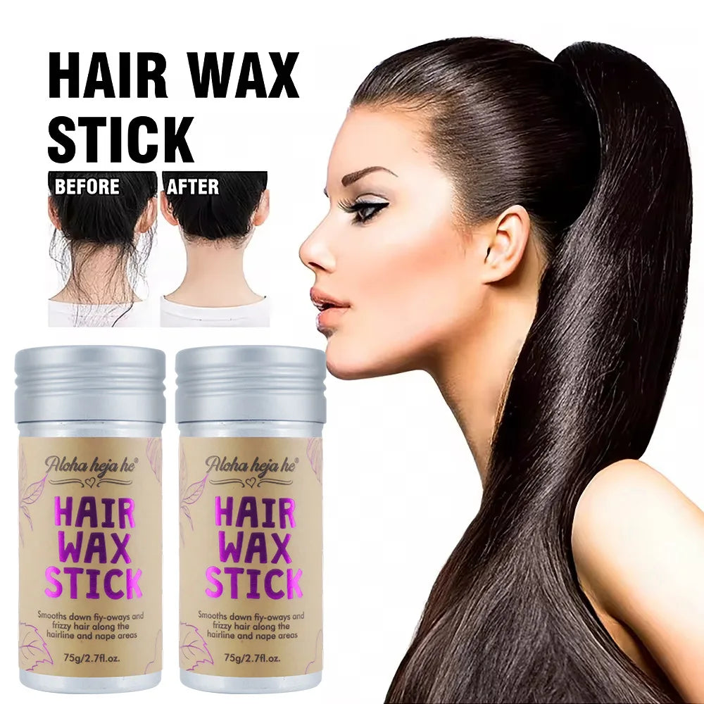 Combo 1/2Pcs Hair Wax Sticks Non-Sticky Slick Back Gel for Toddlers Girls Women Flyaway Control Wig  Natural Hair Styling Accessories