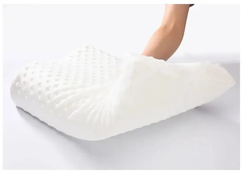 Comfortable Memory Foam Sleeping Pillow Adjustable Side Sleeping Pillow Relieve Neck and Shoulder Pain Orthopedic Curve Neck Support Pillo