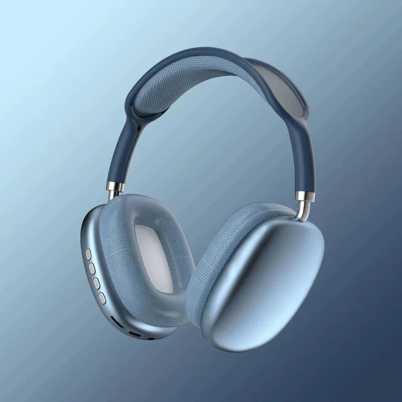 Headphones Bluetooth 5.4 HiFi Sound Deep Bass 2026 P9 Plus Max Wireless ANC Headphones Bluetooth 5.4 Foldable Gaming Headset for Phone PC Tablet