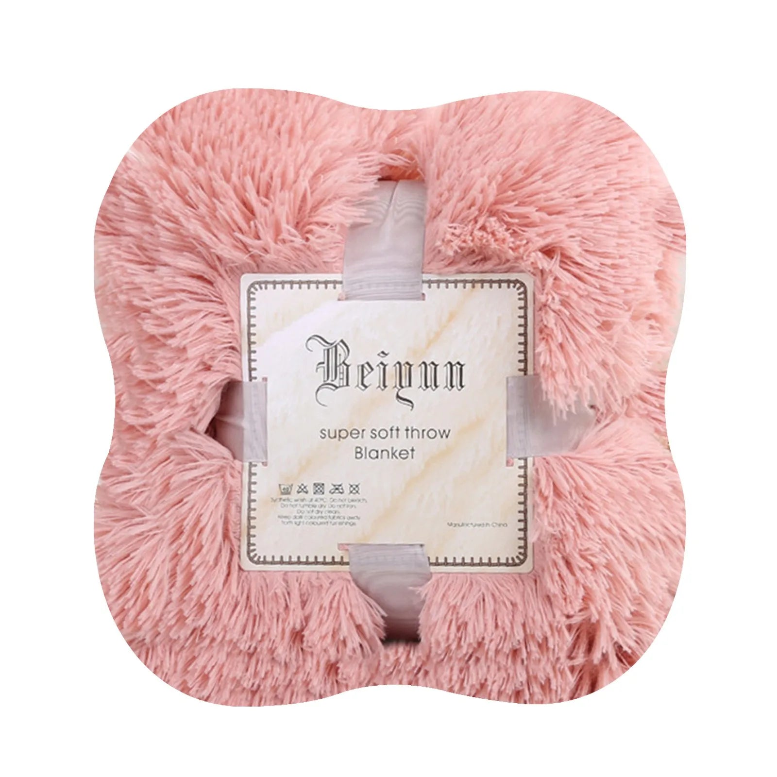 Fuzzy Fur 1PCS Super Soft Faux Elegant Cozy With Fluffy Throw Blanket Bed Sofa Bedspread Long Shaggy Soft Warm Bedding Sheet
