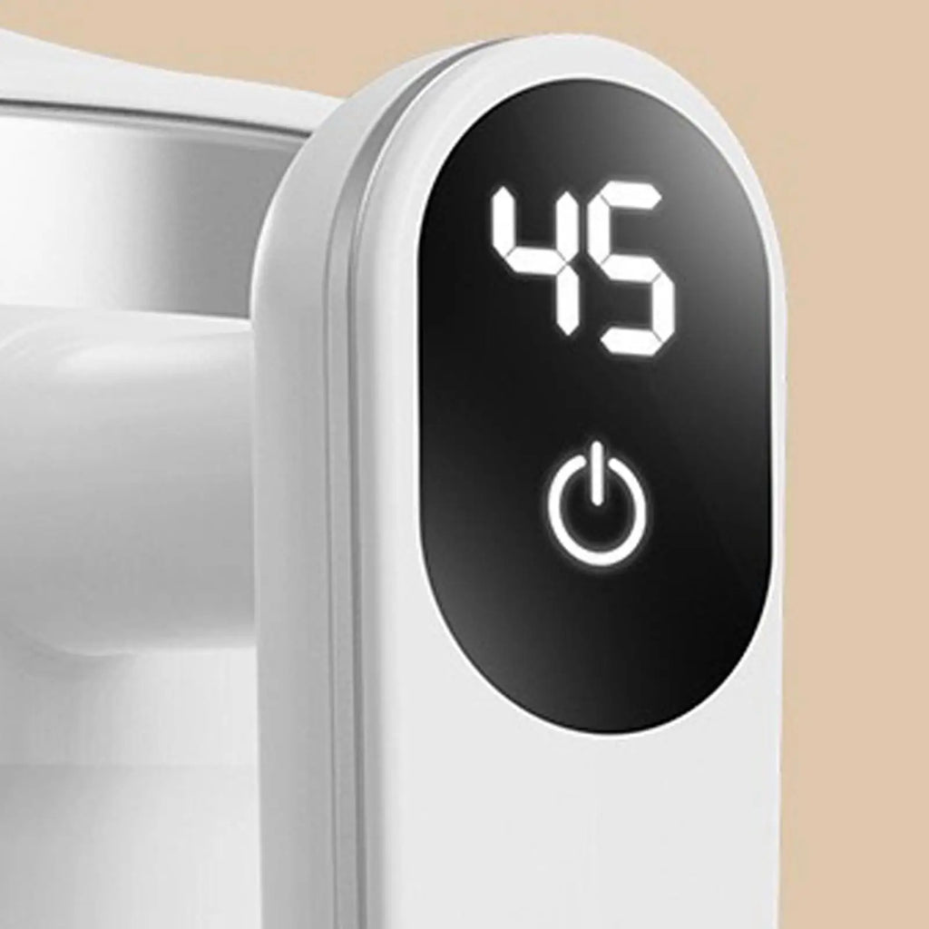 Large 400ml Self Stirring Coffee Mug Electric Stainless Steel USB Rechargeable with LCD Thermometer for Mixing Tea Milk Hot Chocolate