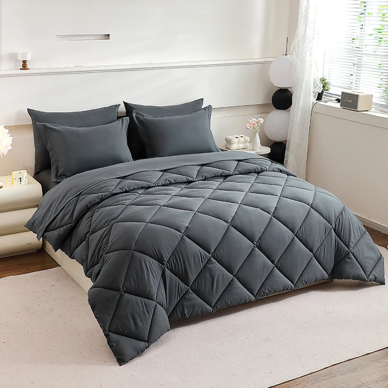 Twin Full Queen King 5pcs/7pcs Bedding Sets Home Decor Comforter Flat Sheet Fitted Sheet Pillowcases Sleeping Sets