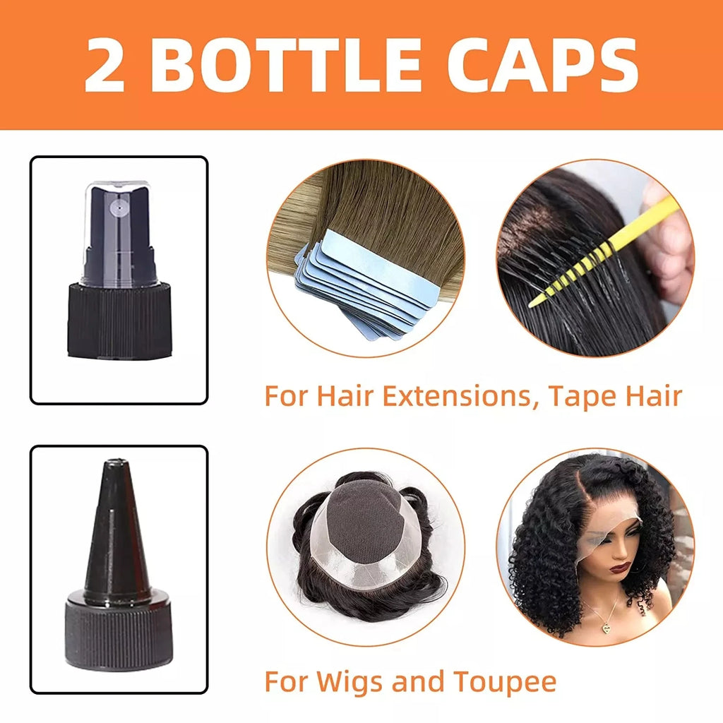 Combo Got2b Glued Spiking Glue Hair Gel Water invisible Resistant Strong Hold for wig adhesives dege control gel for Screaming Hold
