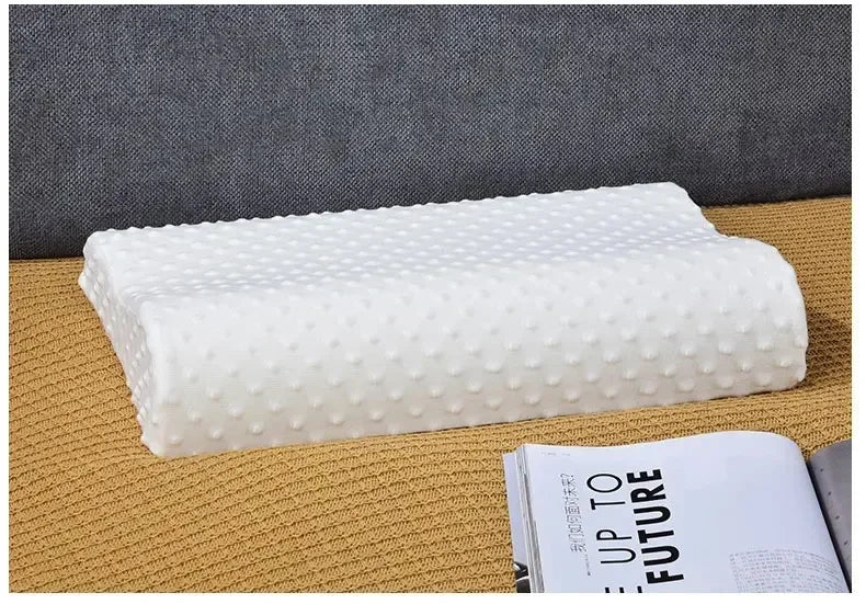 Comfortable Memory Foam Sleeping Pillow Adjustable Side Sleeping Pillow Relieve Neck and Shoulder Pain Orthopedic Curve Neck Support Pillo