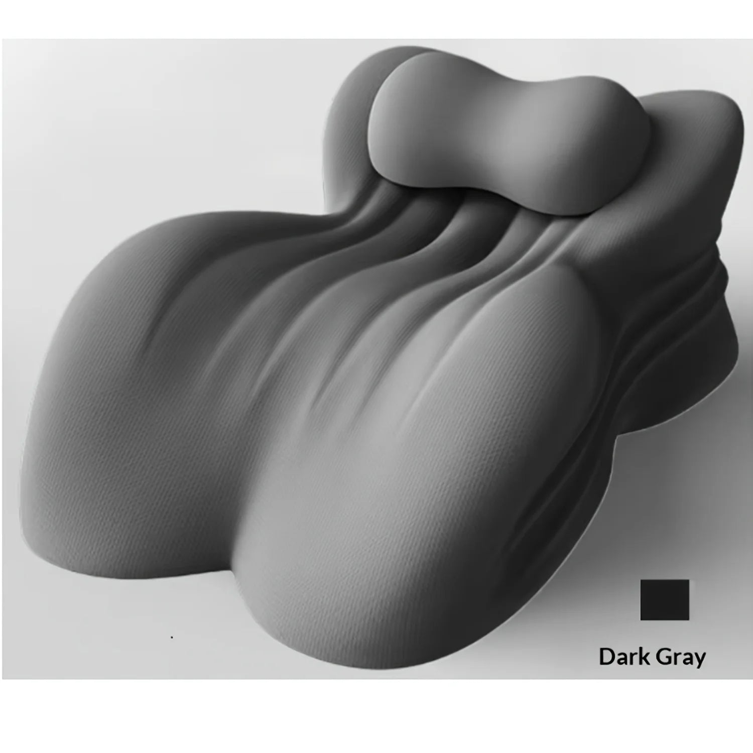 Special Ergonomic Reading Pillow for Adults, Bed Wedge Pillow for Headboard, Suitable for Prone Lying, Reclining & Sitting In Bed, Chin