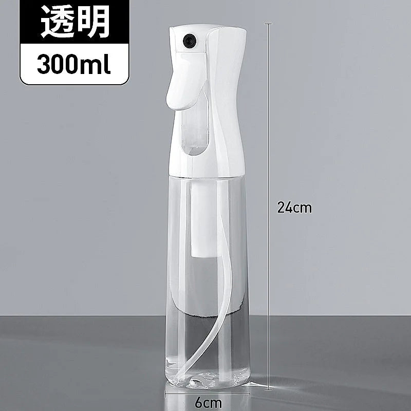 Professional High Pressure Continuous Spray Bottle Hair Care Makeup Water Replenishing Spray Bottle Separate Bottle Press Mist Spray Bottle