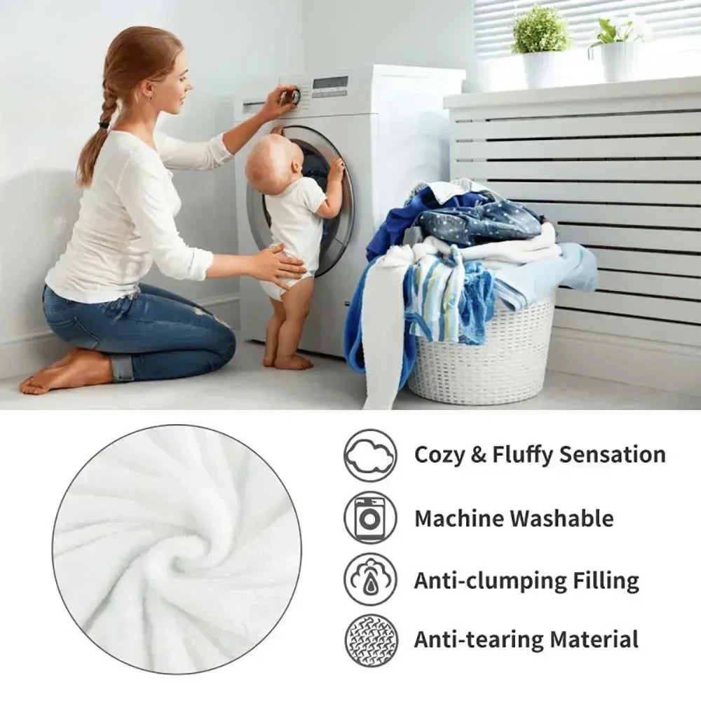 Cozy V-Victoria's S-Secret Blanket Warm And Soft Suitable For Bedroom Living Room Sofa Bed Office Travel Camping