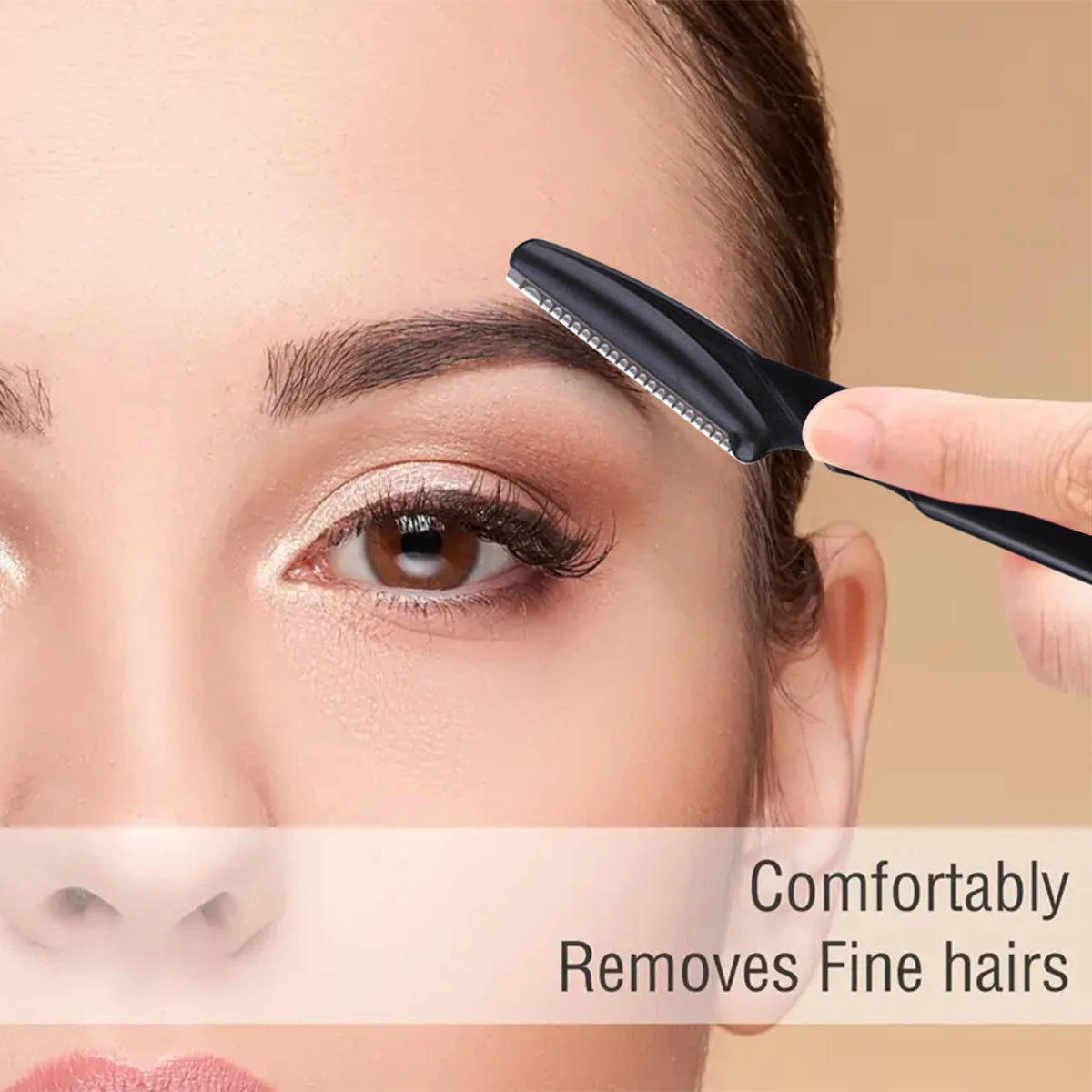 Eyebrow Razor Facial Razor for Women 10/30/40Pcs Multipurpose Exfoliating Dermaplaning Tools with Precision Cover Safety Beauty