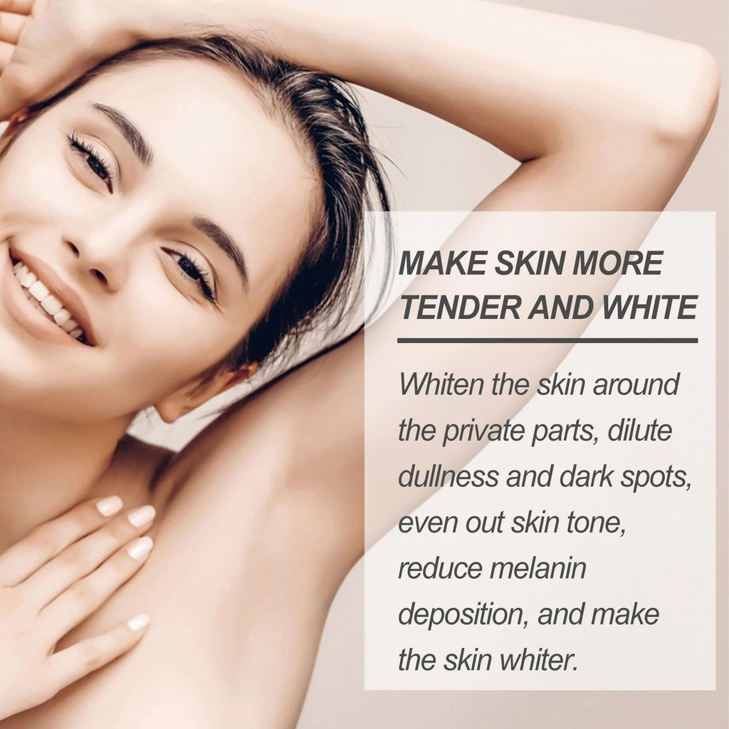 Miracle Bleach Cream Nicotinamide Brighten Private Parts Underarm Bleaching Armpit Elbow Knees Joint Removal Dark Spot Melanin
