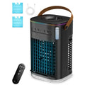 Portable  Air Conditioner Ac Unit, Evaporative Air Cooler With 2Ice Packs and 1.2L Water Tank, Personal Air Cooler with Re