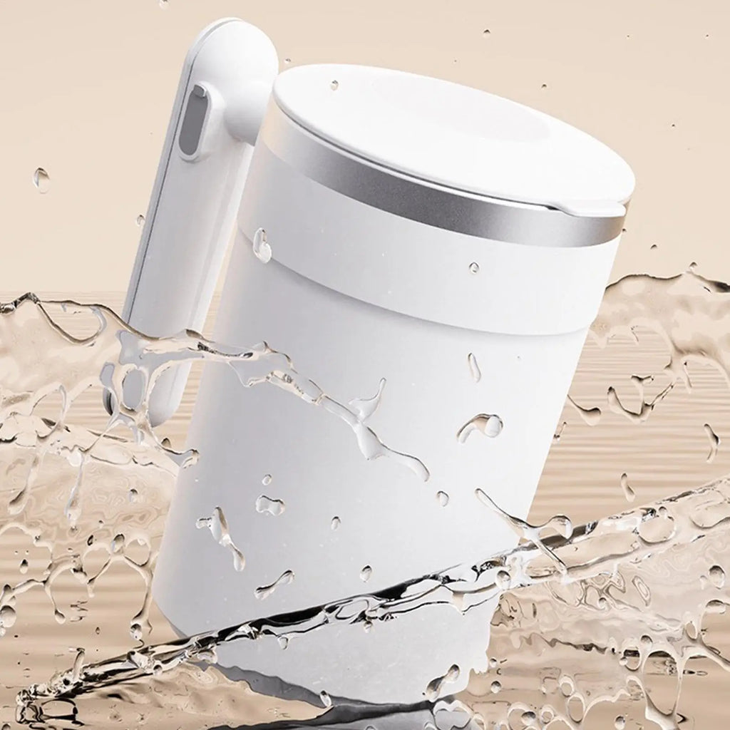 Large 400ml Self Stirring Coffee Mug Electric Stainless Steel USB Rechargeable with LCD Thermometer for Mixing Tea Milk Hot Chocolate