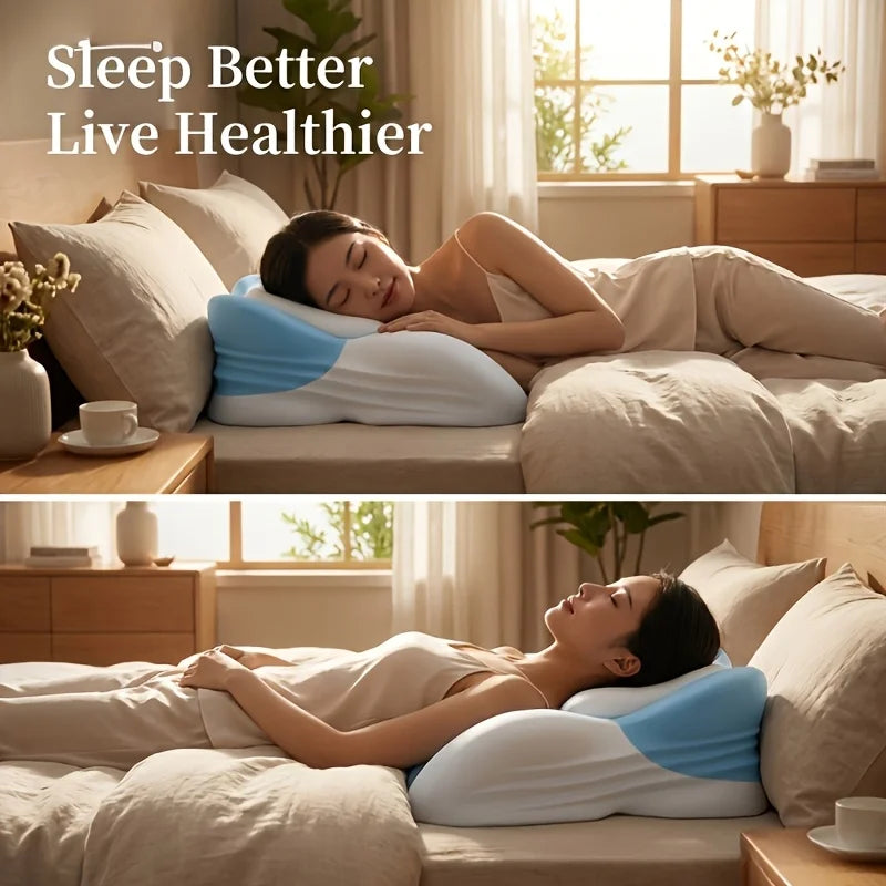 Special Ergonomic Reading Pillow for Adults, Bed Wedge Pillow for Headboard, Suitable for Prone Lying, Reclining & Sitting In Bed, Chin