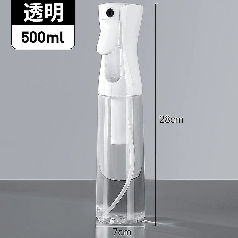 Professional High Pressure Continuous Spray Bottle Hair Care Makeup Water Replenishing Spray Bottle Separate Bottle Press Mist Spray Bottle
