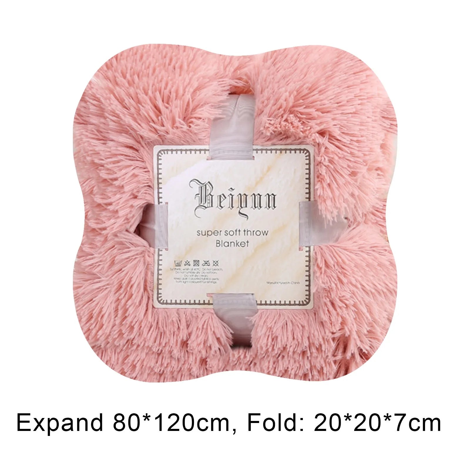 Fuzzy Fur 1PCS Super Soft Faux Elegant Cozy With Fluffy Throw Blanket Bed Sofa Bedspread Long Shaggy Soft Warm Bedding Sheet