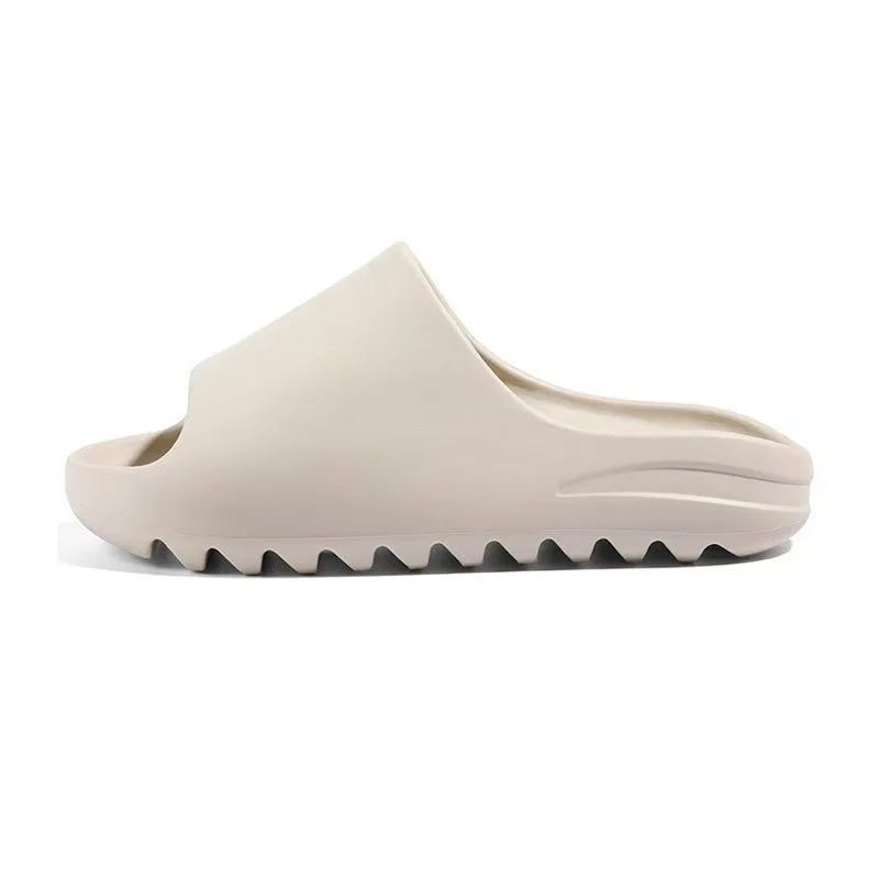 Unisex Summer  Sandals Casual Beach Shoes Soft Bottom Slides Thick Platform EVA Anti-Slip Home Slippers