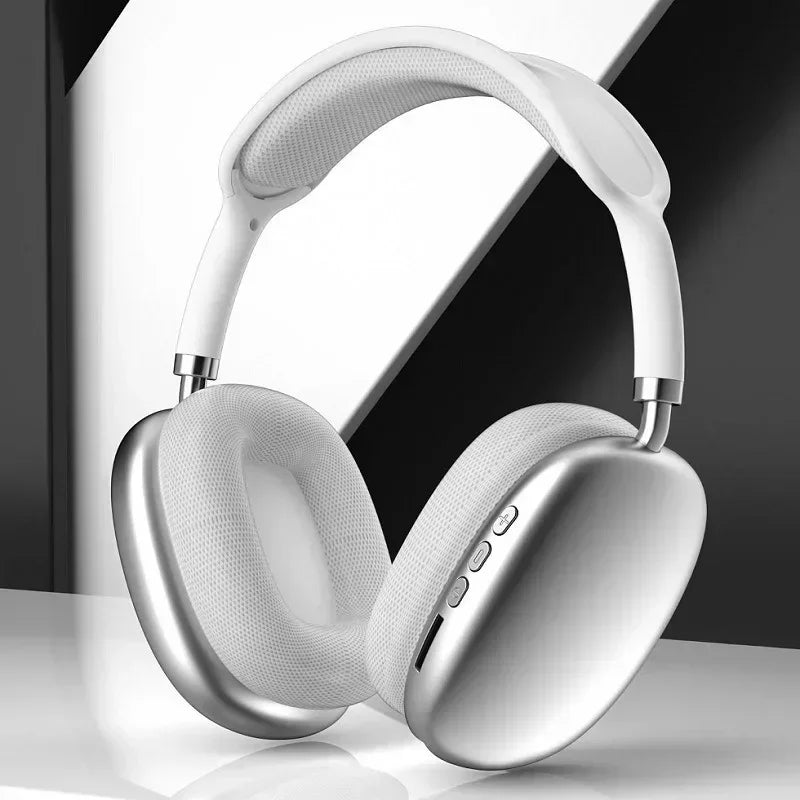 Headphones Bluetooth 5.4 HiFi Sound Deep Bass 2026 P9 Plus Max Wireless ANC Headphones Bluetooth 5.4 Foldable Gaming Headset for Phone PC Tablet