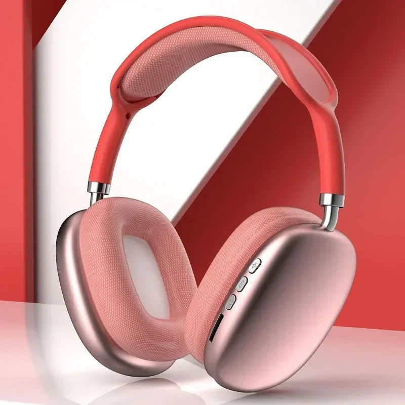 Headphones Bluetooth 5.4 HiFi Sound Deep Bass 2026 P9 Plus Max Wireless ANC Headphones Bluetooth 5.4 Foldable Gaming Headset for Phone PC Tablet