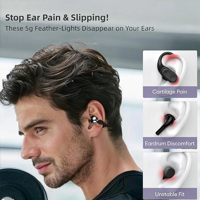 Mini Earbuds Wireless with LED Display Long-Battery Life Clear Calls Headphone for Business Welcome Deal Headset New Electronics