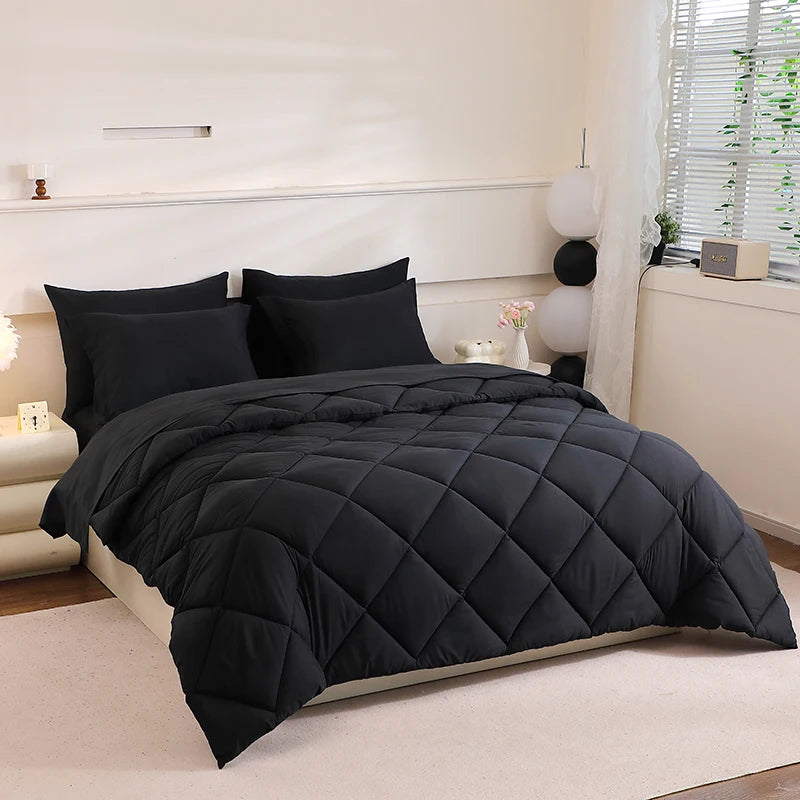 Twin Full Queen King 5pcs/7pcs Bedding Sets Home Decor Comforter Flat Sheet Fitted Sheet Pillowcases Sleeping Sets