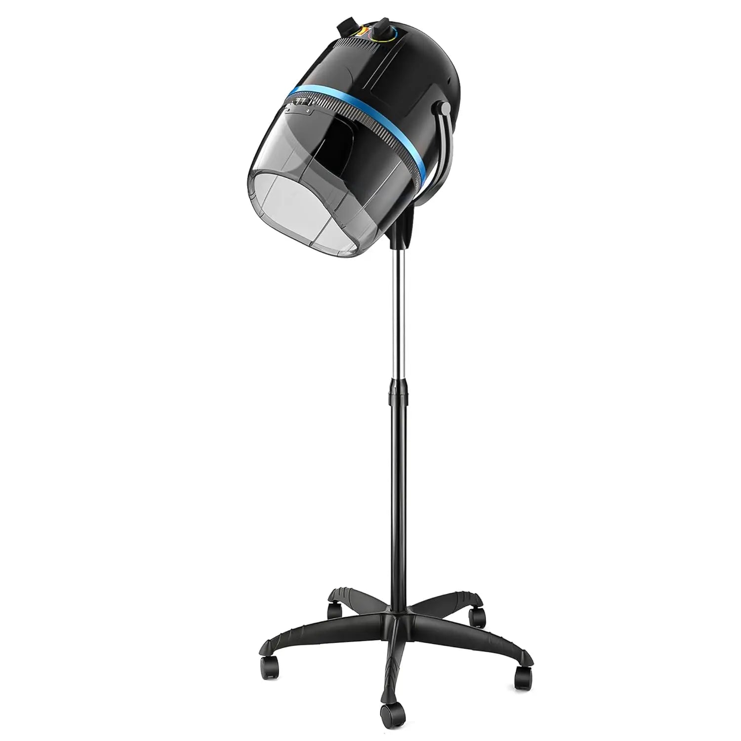 Beauty Salon Professional Adjustable Hooded Hair Dryer with Timer and Wheels for Salon and Home Use