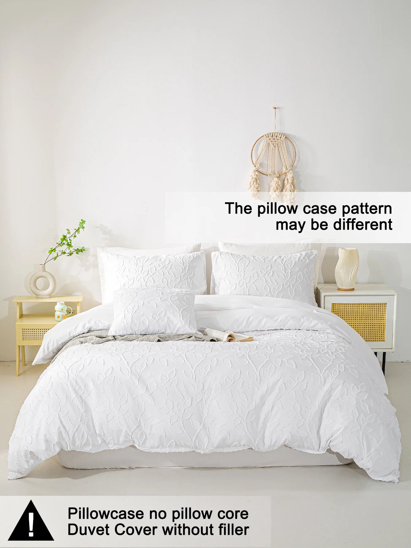 Cutting flower Bedding 3pcs Set with Zip Closure - Polyester, All-Season Comforter Set (Comforter & Pillow Shams Not Included)