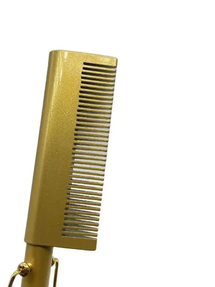Combo Hot Comb Hair Straightener Brush Hot Comb Pressing Electric Heat electric hair brushes Styling Tools