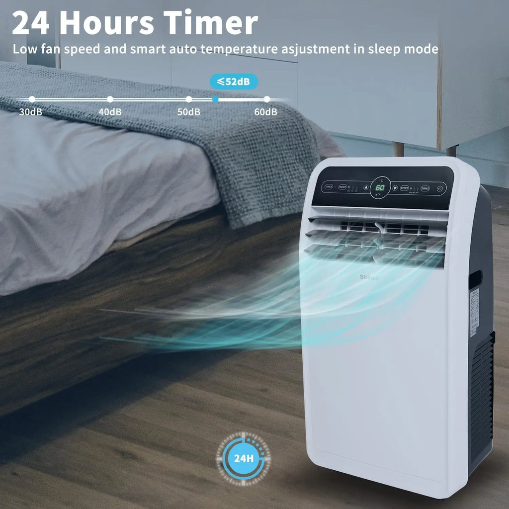 AC Shinco 10,000 BTU Portable Air Conditioner, Portable AC Unit with Built-in Cool, Wi-Fi Enabled for Room up to 400 sq.