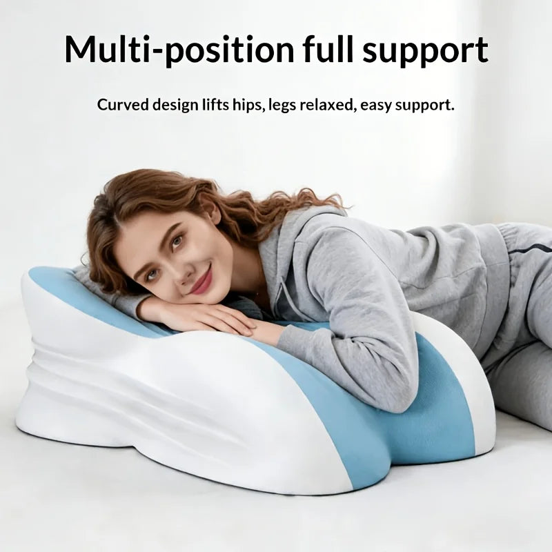 Special Ergonomic Reading Pillow for Adults, Bed Wedge Pillow for Headboard, Suitable for Prone Lying, Reclining & Sitting In Bed, Chin