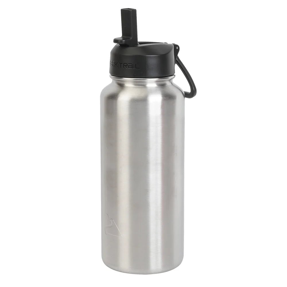 Stainless Steel Water Bottle insulated Flip Top Lid Vacuum Sealed Durable Camping Travel Bottle Dishwasher Safe Sweat Proof 32oz