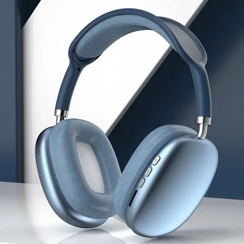 Headphones Bluetooth 5.4 HiFi Sound Deep Bass 2026 P9 Plus Max Wireless ANC Headphones Bluetooth 5.4 Foldable Gaming Headset for Phone PC Tablet