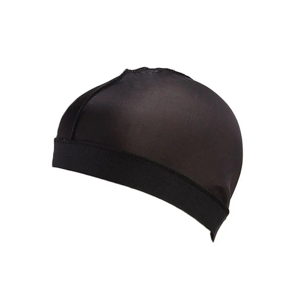 Pure Color Men Caps Durag Style Hats Bonnet Elastic Breathable Wave Caps Polyester Multicolor Durag Cap Men Outdoor Wave Caps