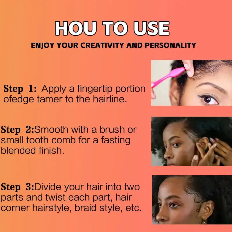 Locs & Twist Extreme Hold Braid Gel - Styling Hair Wax for Cornrows, Locs, Twists and Fashionable Braids