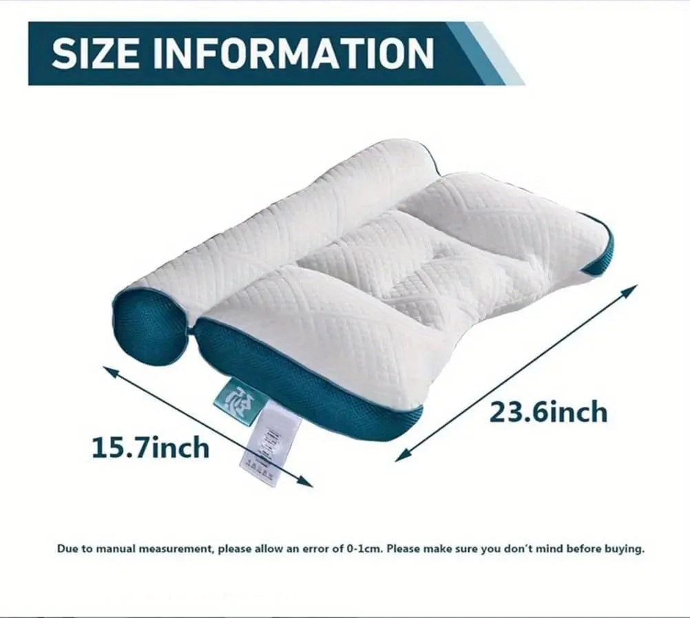 Cervical Vertebra Pillow Core Super Ergonomic Pillow Orthopedic Cervical Contour Pillow Neck Pillow for Neck Relief