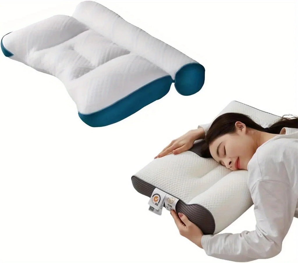 Cervical Vertebra Pillow Core Super Ergonomic Pillow Orthopedic Cervical Contour Pillow Neck Pillow for Neck Relief